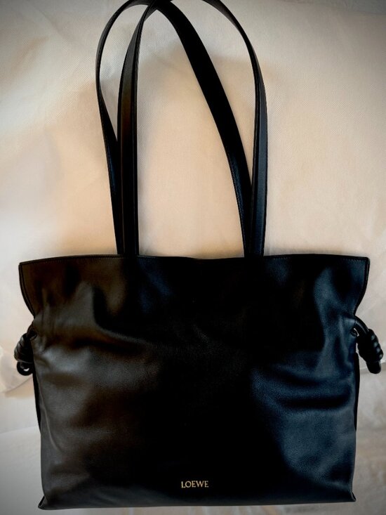 Lowe Handbags - LOEWE XL FLAMENCO CLUTCH/BAG IN NAPA CALFSKIN